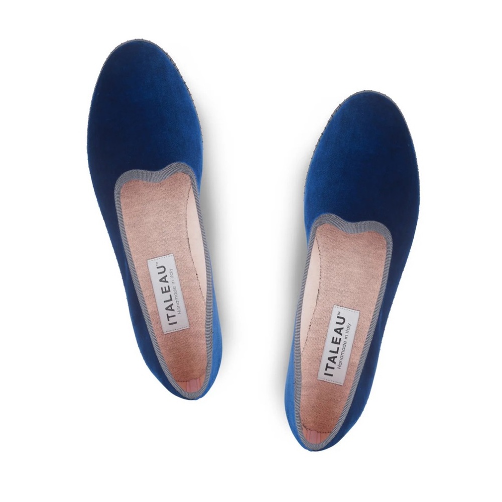 Italeau Organic Velvet Flats